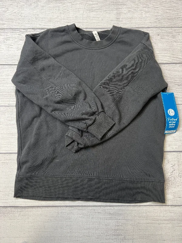 Lightweight Sweatshirt for Summer Nights-Women's Cold Shoulder Sweatshirts-Sweatshirt Crewneck By Lululemon  Size: S