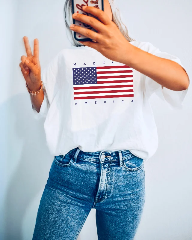 Quick Dry T Shirts-Made in America Tee