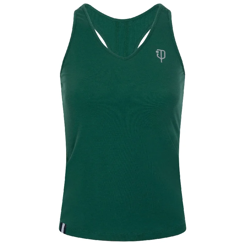 Fitted T Shirts-Womens 5.0 Tank Top Pritchard Green - 2024