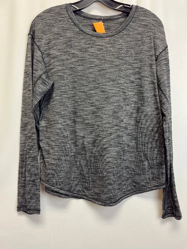 Sweatshirt for Outdoor Activities-Women's Sequin Sweatshirts-Athletic Sweatshirt Crewneck By Lululemon  Size: M