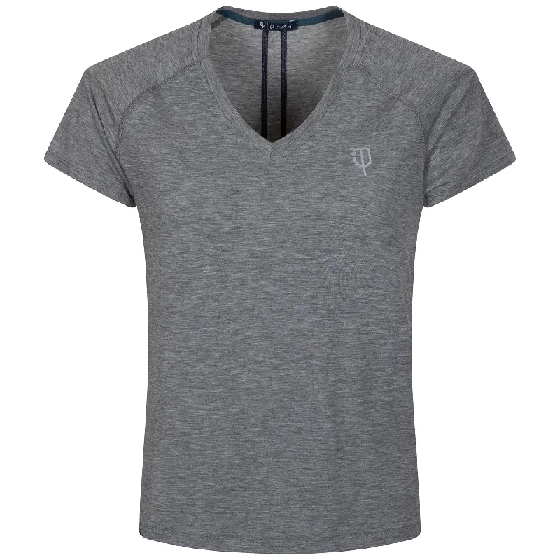 Henley T Shirts-Womens 5.0 Tee Heather Gray - 2024