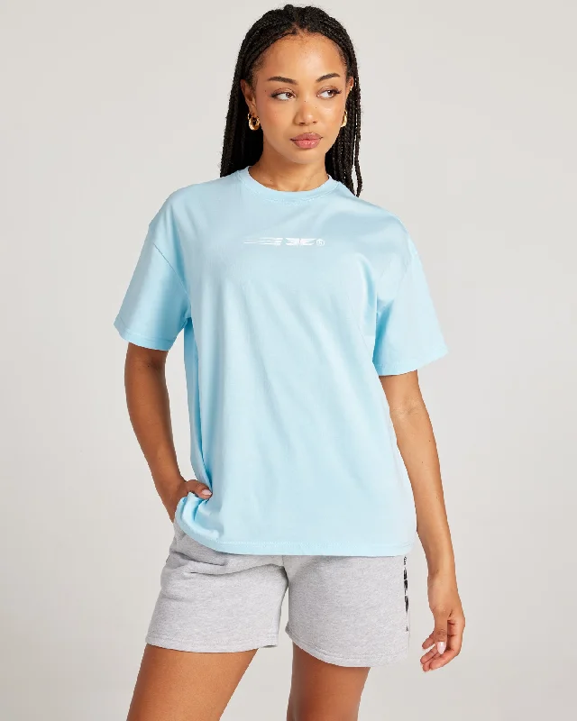 Blues T Shirts-Pursuit Women's Tee - Blue