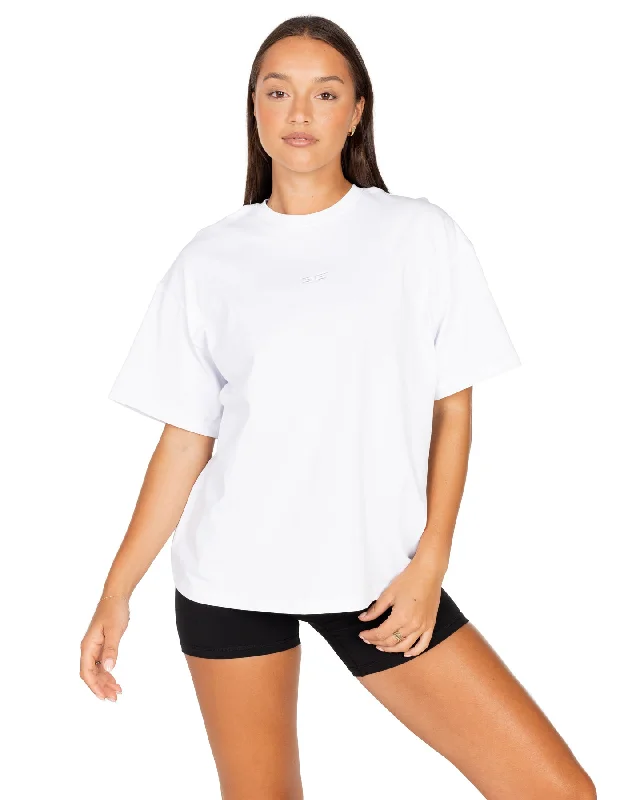 Organic Cotton Long Sleeve T Shirts-Women's Classic Tee - White