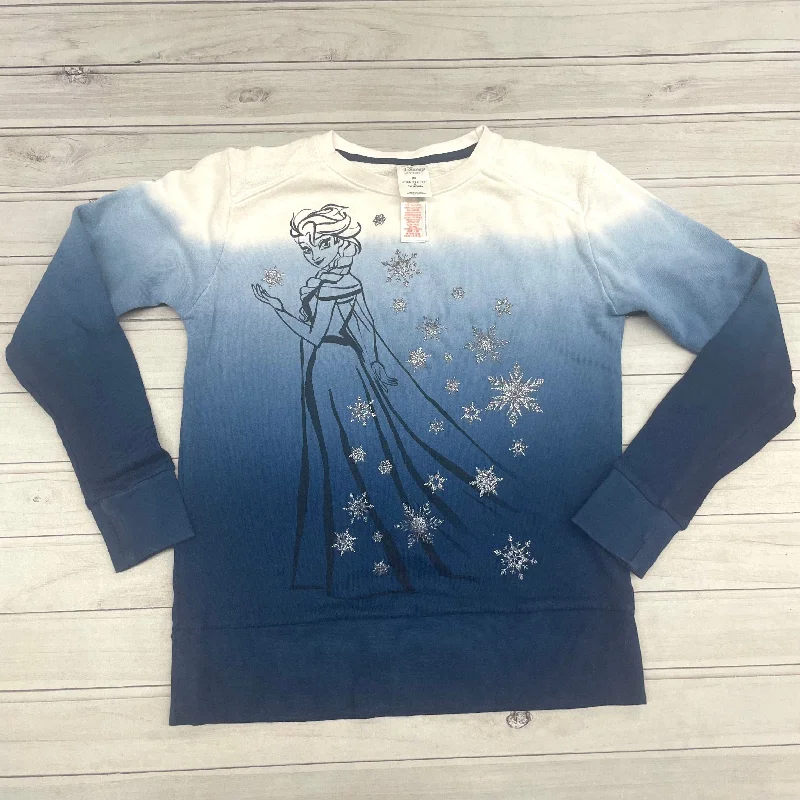 Sweatshirt for Cozy Casual Weekends-Women's Shirred Sweatshirts-Sweatshirt Crewneck By Disney Store  Size: Xs