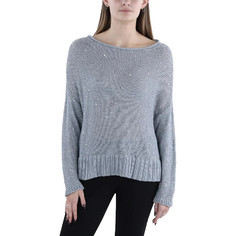 Wooly Pullover Sweater for Men-Women's Tulle Pleated Pullovers-Womens Organic Cotton Sequined Pullover Sweater