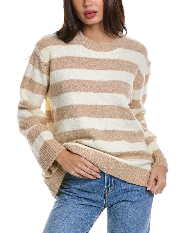 Long Sleeve Casual Pullover Sweater-Women's Lounge Pullovers-HL Affair Sweater