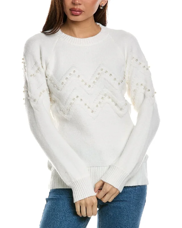 Pullover Sweater for Women-Women's Lace A-Line Pullovers-FATE Sweater