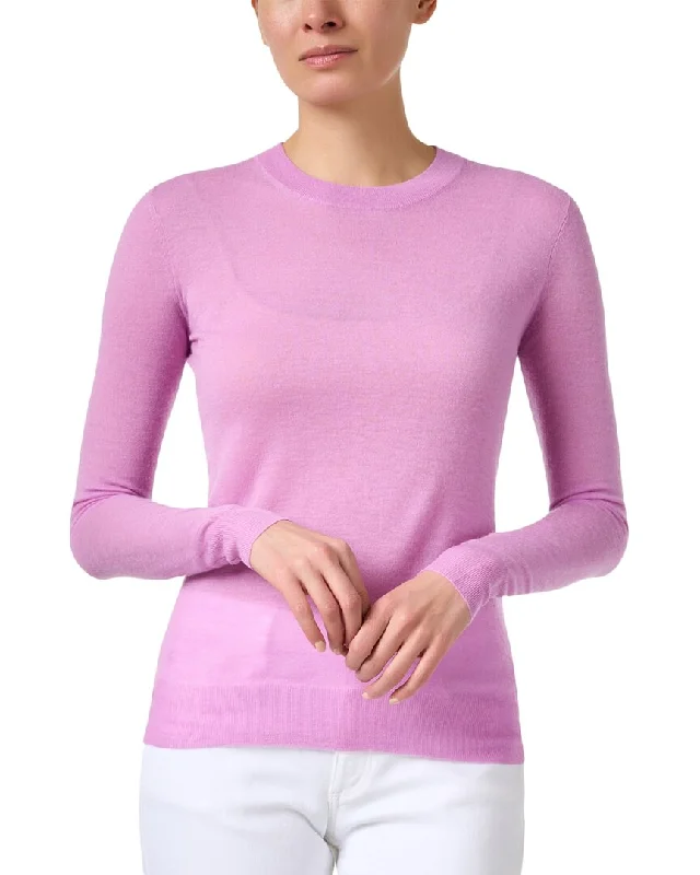 Simple Pullover Sweater for Men-Women's Low-Waisted A-Line Pullovers-Joseph Cashmere Sweater