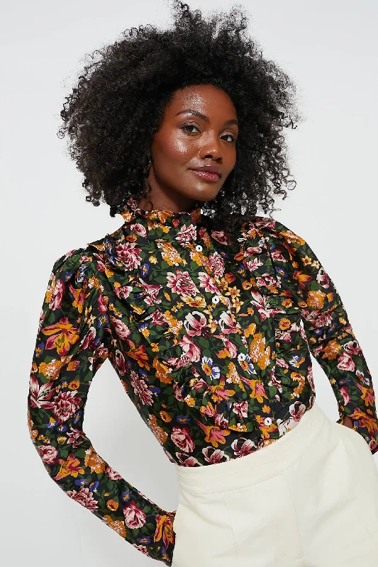 Affordable button-up Blouses & Shirts-Secret Garden Jolie Top