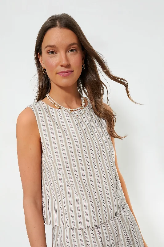 Sophisticated Blouses & Shirts for office-Stripe Mabel Top