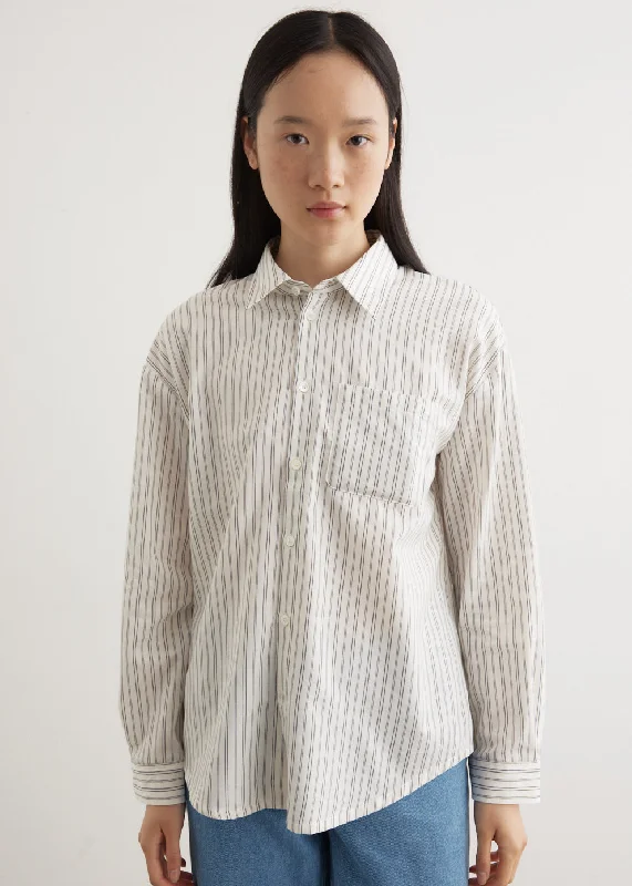 Soft cotton Blouses & Shirts for summer-Boyfriend Shirt