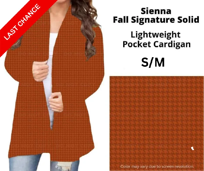 Cardigan for lake trips-Women's Glitter Pencil Cardigans-Sienna Pocket Cardigan