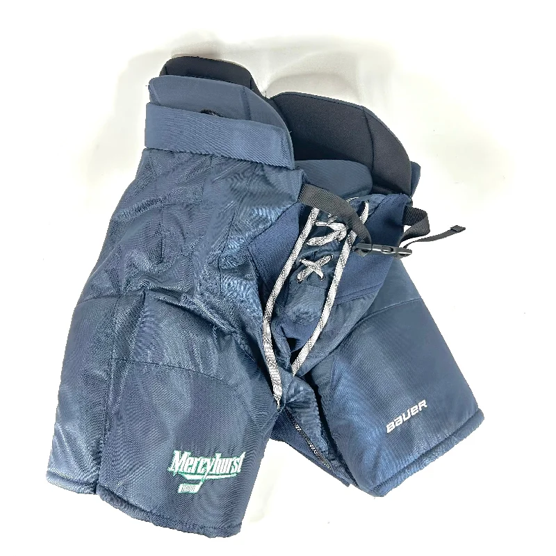 Bootcut Lounge Pants-Women's Hiking Pants-Bauer Nexus - Used Women's Hockey Pants (Blue)