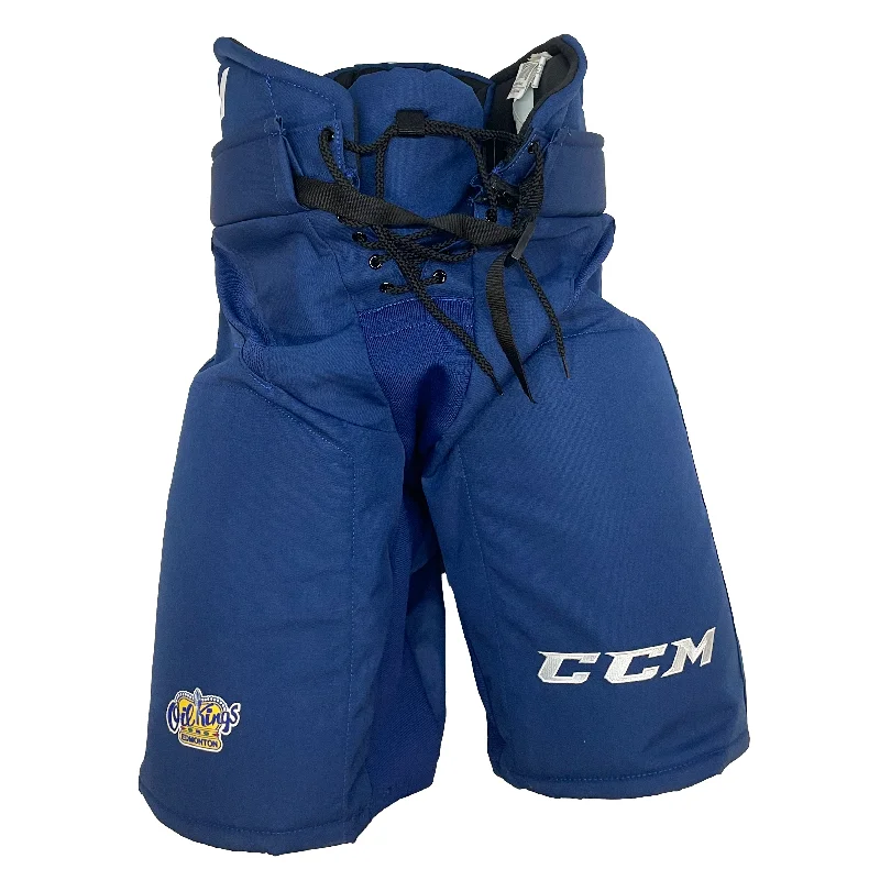 Chino Cargo Pants-Women's Petite Pants-CCM HP31 - WHL Pro Stock Hockey Pant (Blue)