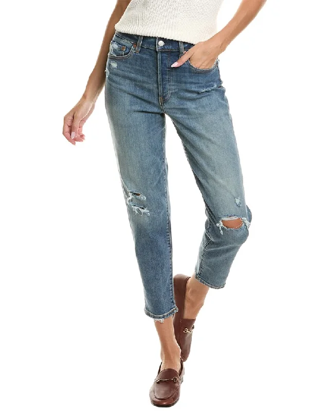 Cool Casual Pants-Women's Chic Pants-DAZE DENIM The Original High Rise Mom Jean