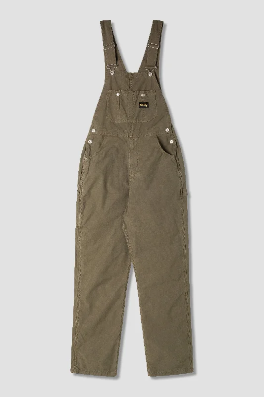 Casual Office Pants-Women's Layered Pants-Earls Bib (Olive Ripstop)