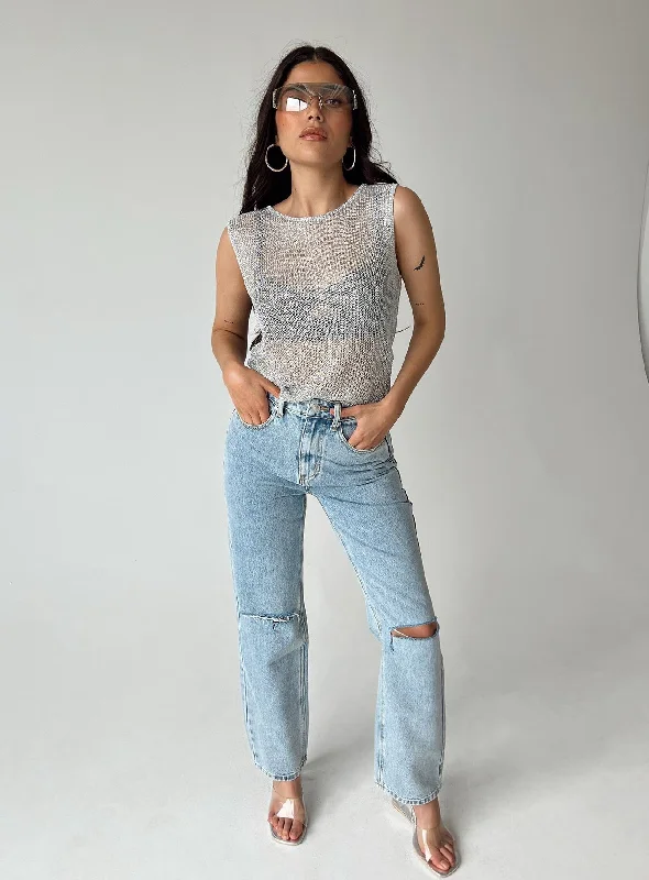 Travel Pants-Women's Cotton Pants-Holland Jeans Denim Petite