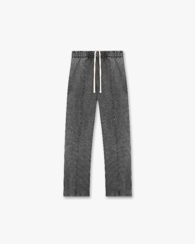 All-day Wear Pants-Women's Relaxed Fit Pants-Initial Sweatpants - Vintage Grey