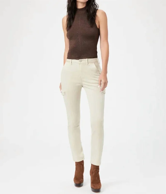 Women's Lounge Pants-Women's Business Pants-Jolie Cargo Pant In Sand