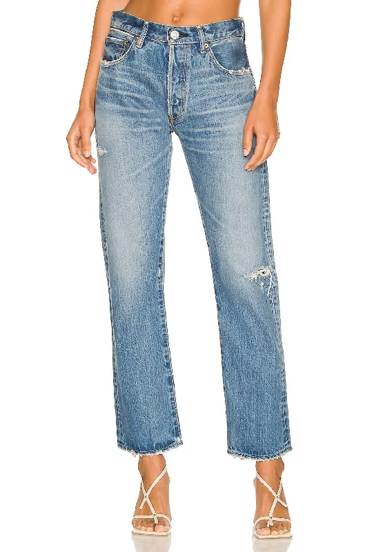 Tall Women's Pants-Women's Everyday Pants-Loews Straight Jean In Blue