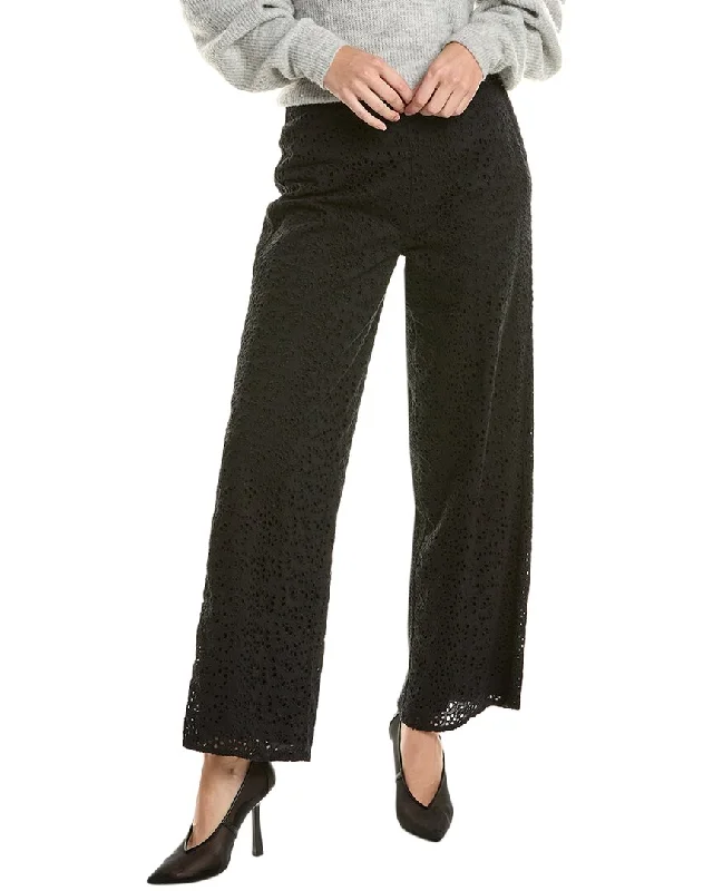 Adjustable Fit Pants-Women's Training Pants-Merlette Lunar Eyelet Pant