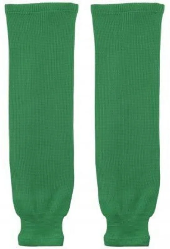 Warm Knit Pants-Women's Dress Pants-New Bauer Knit Hockey Socks (Green)