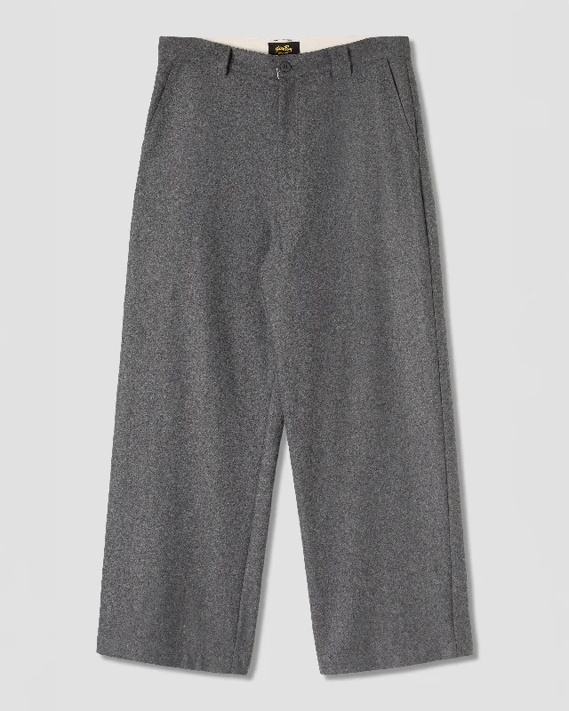 Custom Fit Pants-Women's Comfy Pants-A Pant (Charcoal Wool)