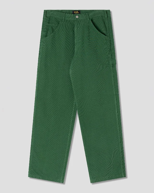 Classic Pants-Women's Straight-Leg Pants-Big Job Painter (Racing Green Bedford Cord)