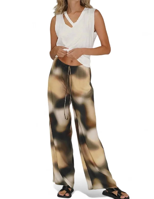 Floral Pants-Women's Winter Pants-Trento Drawstring Pant In Asteras Print