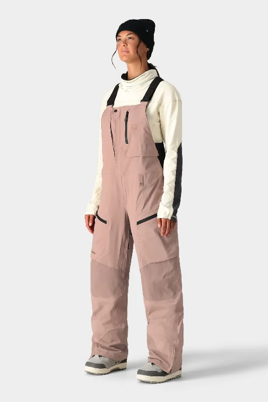 Comfortable Running Trousers Pants-Women's Hem Detail Pants-686 Women's GORE-TEX Stretch Dispatch Bib